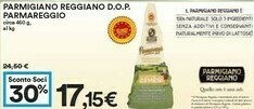 Coop Parmareggio Parmigiano Reggiano Dop offerta