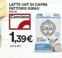 Coop Girau Latte Uht Di Capra Fattorie offerta