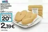 Coop Biscotti Savolardi Soffici offerta