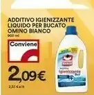 Coop Omino Bianco Additivo Igienizzante Liquido Per Bucato offerta