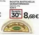 Coop Sardaformaggi Ricotta Rustichella offerta