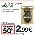 Coop Orlando Fletti Di Tonno In Olio Di Oliva/ Al Naturale offerta