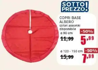 Happy Casa COPRI BASE ALBERO 90 cm offerta