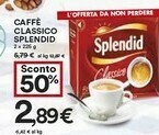 Coop Splendid Caffe Classico offerta