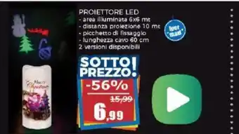 PROIETTORE LED