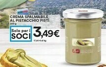 Coop Pistì Crema Spalmabile Al Pistacchio offerta