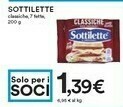 Coop Mondelez - Sottilette Le Originali Classiche 200 g(ml) offerta