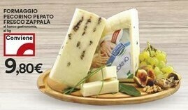 Coop Zappalà Zappala Formaggio Pecorino Pepato Fresco offerta
