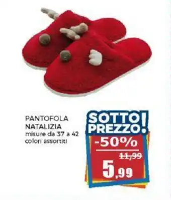 PANTOFOLA NATALIZIA