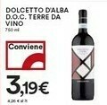 Coop Terre da vino Dolcetto D'Alba Doc offerta