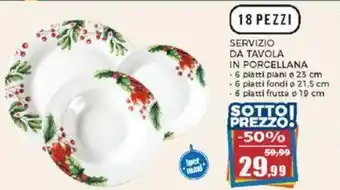 SERVIZIO DA TAVOLA