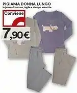 Coop Pigama Donna Lungo offerta