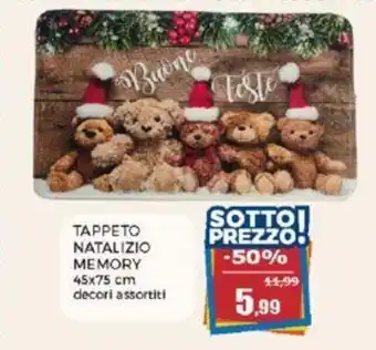 Happy Casa TAPPETO NATALIZIO SOTTO PREZZO offerta