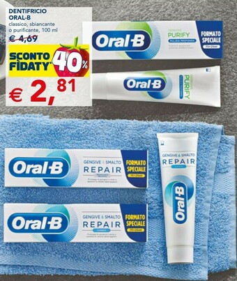 Esselunga Oral b Dentifricio offerta