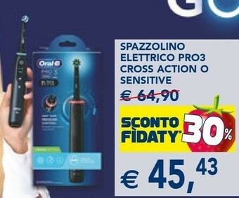 Esselunga Oral-B PRO Spazzolino Elettrico 670 Cross Action offerta