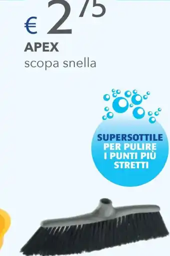 Acqua & Sapone APEX scopa snella offerta