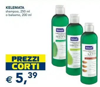 Esselunga Kelemata Shampoo offerta