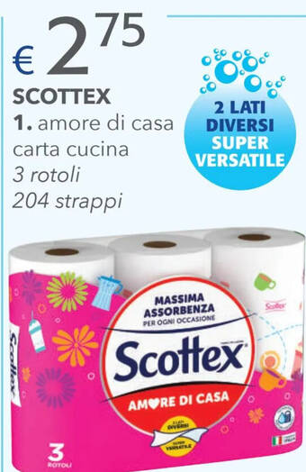 Acqua & Sapone SCOTTEX amore di casa offerta