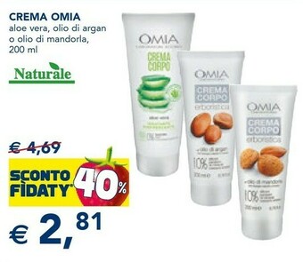 Esselunga Omia Crema offerta
