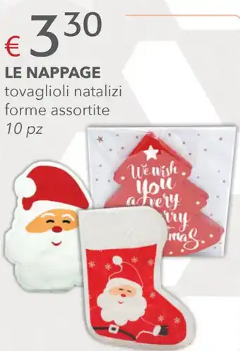 LE NAPPAGE tovaglioli natalizi