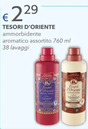Acqua & Sapone TESORI D'ORIENTE ammorbidente 760 ml offerta
