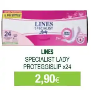 Acqua & Sapone LINES SPECIALIST LADY PROTEGGISLIP X24 offerta