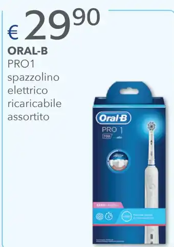 Acqua & Sapone ORAL-B PRO1 spazzolino elettrico ricaricabile assortito offerta