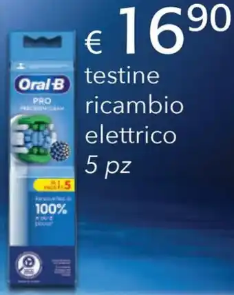 Acqua & Sapone Oral-B testine ricambio elettrico offerta
