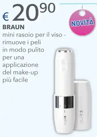 Acqua & Sapone BRAUN mini rasoio offerta