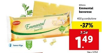 Lidl Milbona Emmental Bavarese offerta