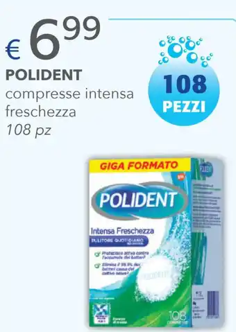 Acqua & Sapone POLIDENT compresse intensa freschezza 108 pz offerta