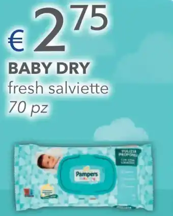 Acqua & Sapone BABY DRY fresh salviette 70 pz offerta