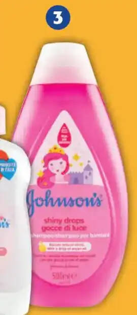 Acqua & Sapone JOHNSON'S BABY shampoo gocce luce / mai più nodi 500 ml offerta