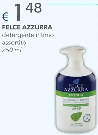 Acqua & Sapone FELCE AZZURRA detergente intimo assortito 250 ml offerta