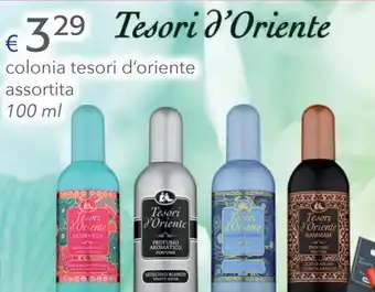 Acqua & Sapone Tesori J'Oriente colonia tesori d'oriente assortita 100 ml offerta