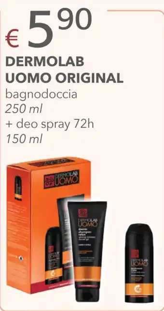 Acqua & Sapone DERMOLAB UOMO ORIGINAL bagnodoccia 250 ml offerta