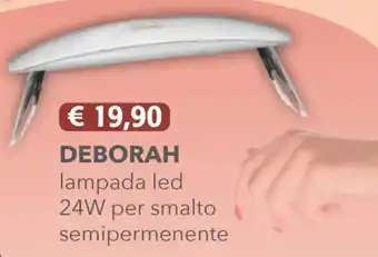 Acqua & Sapone DEBORAH lampada led 24W per smalto semipermenente offerta