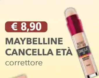 Acqua & Sapone MAYBELLINE CANCELLA ETÀ correttore offerta