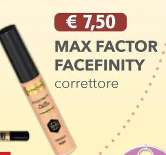 Acqua & Sapone MAX FACTOR FACEFINITY correttore offerta