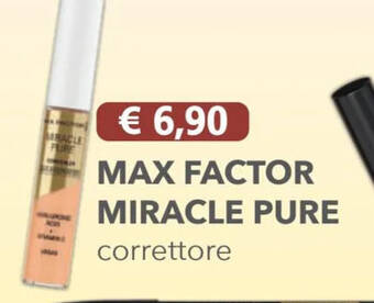 Acqua & Sapone MAX FACTOR MIRACLE PURE correttore offerta