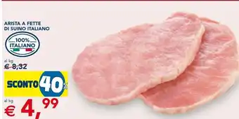 Esselunga Arista A Fette Di Suino offerta