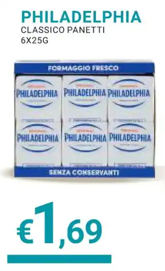 Eté PHILADELPHIA CLASSICO PANETTI 6X25G offerta