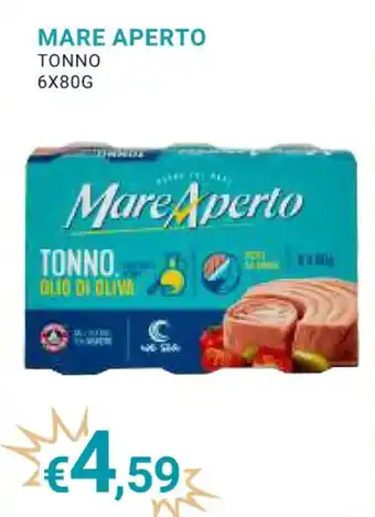 Eté MARE APERTO TONNO 6X80G offerta