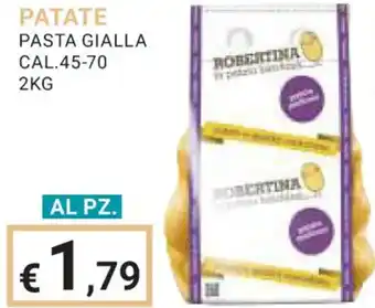 Eté PATATE PASTA GIALLA CAL.45-70 2KG offerta