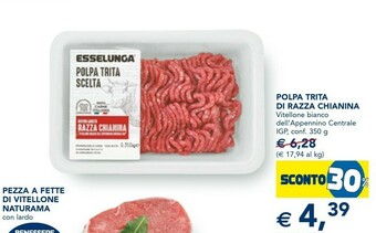 Esselunga Dell Carne macinata offerta