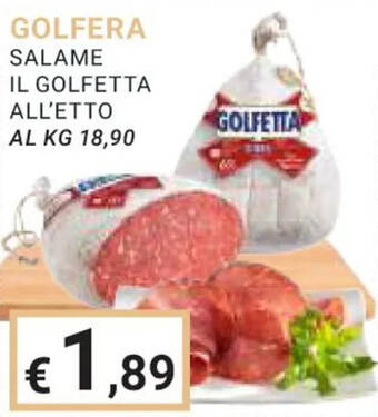 Eté GOLFERA SALAME IL GOLFETTA ALL'ETTO offerta