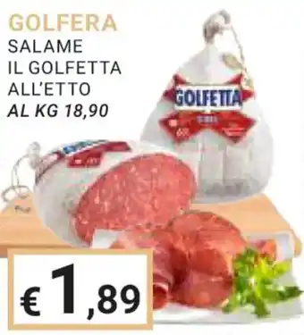Eté GOLFERA SALAME IL GOLFETTA ALL'ETTO offerta