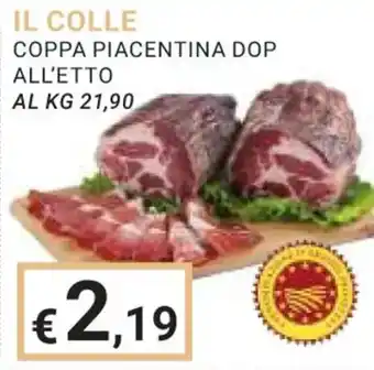 Eté IL COLLE COPPA PIACENTINA DOP ALL'ETTO offerta
