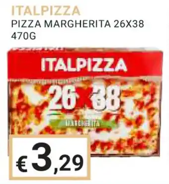 ITALPIZZA PIZZA MARGHERITA 26X38 470G