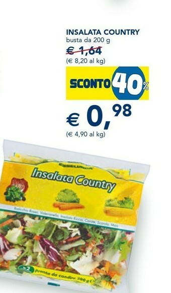 Esselunga Insalata Country offerta